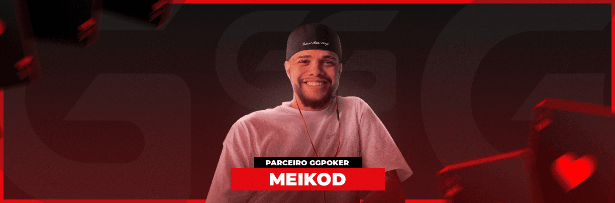 Uma montagem com a foto de Meikod.