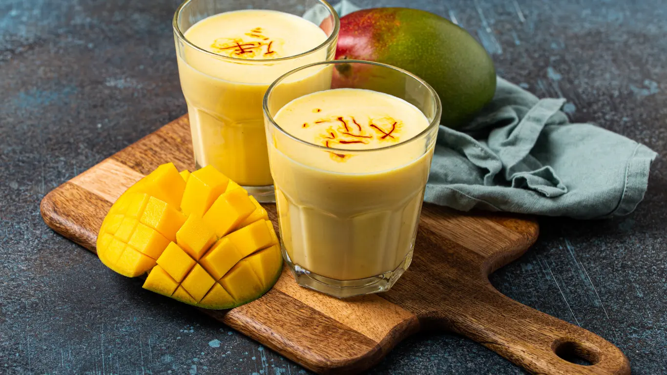 Refreshing Mango Lassi Drink