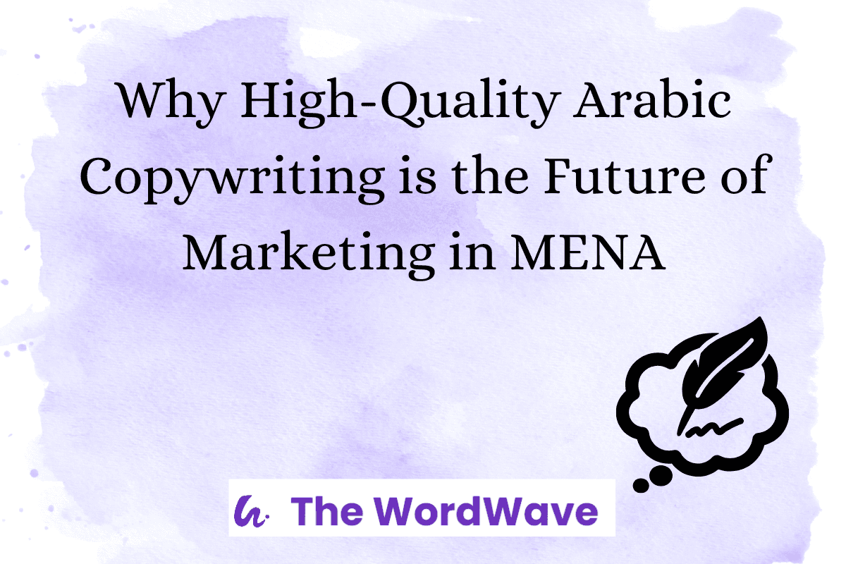 arabic copywriting in mena 