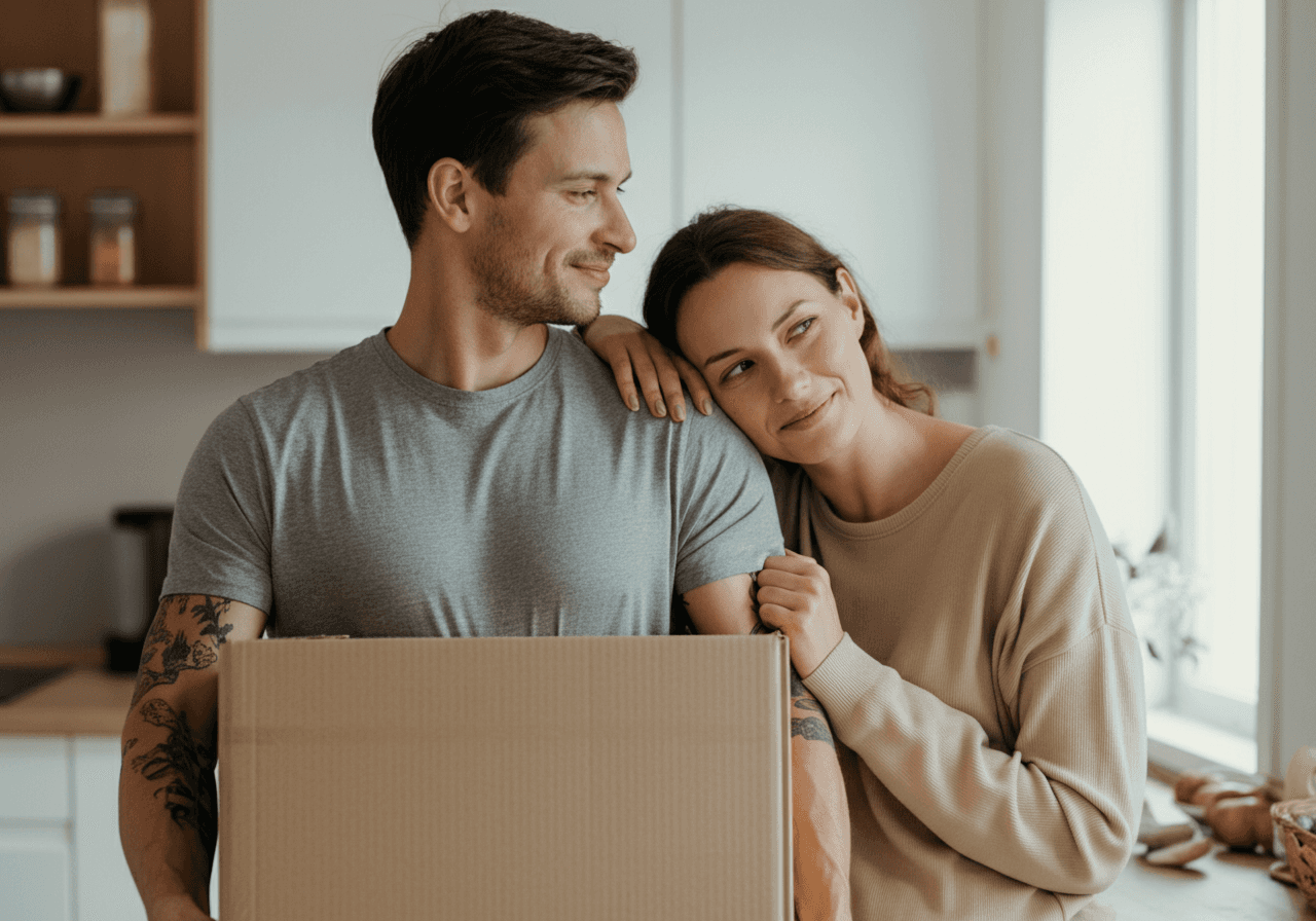 Midlands customer moving into new home