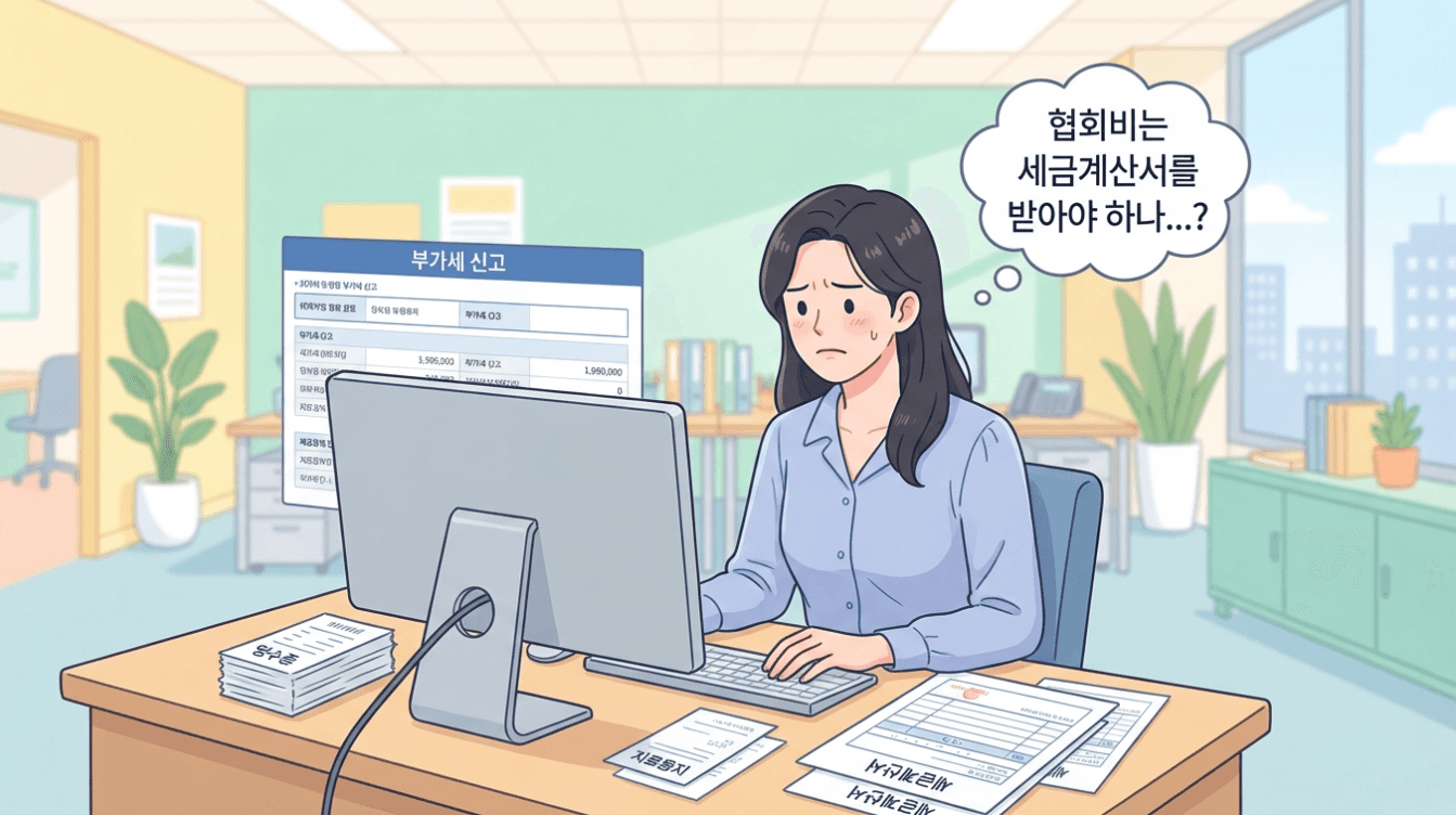협회비 세금계산서