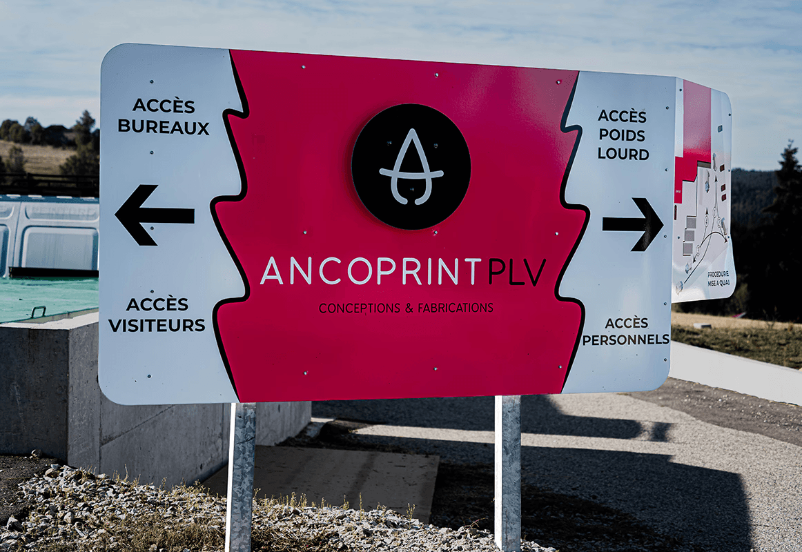 Ancoprint conception PLV
