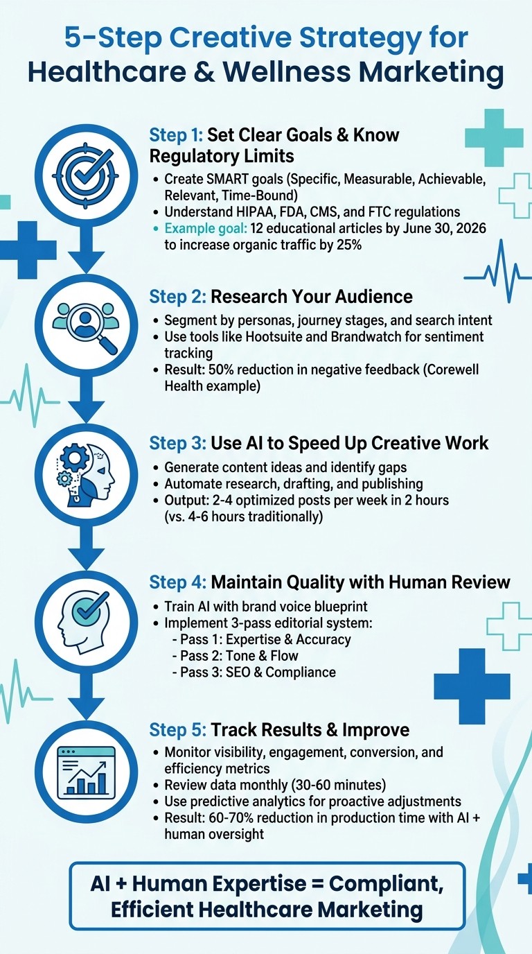 5-Step Healthcare Content Strategy Framework
