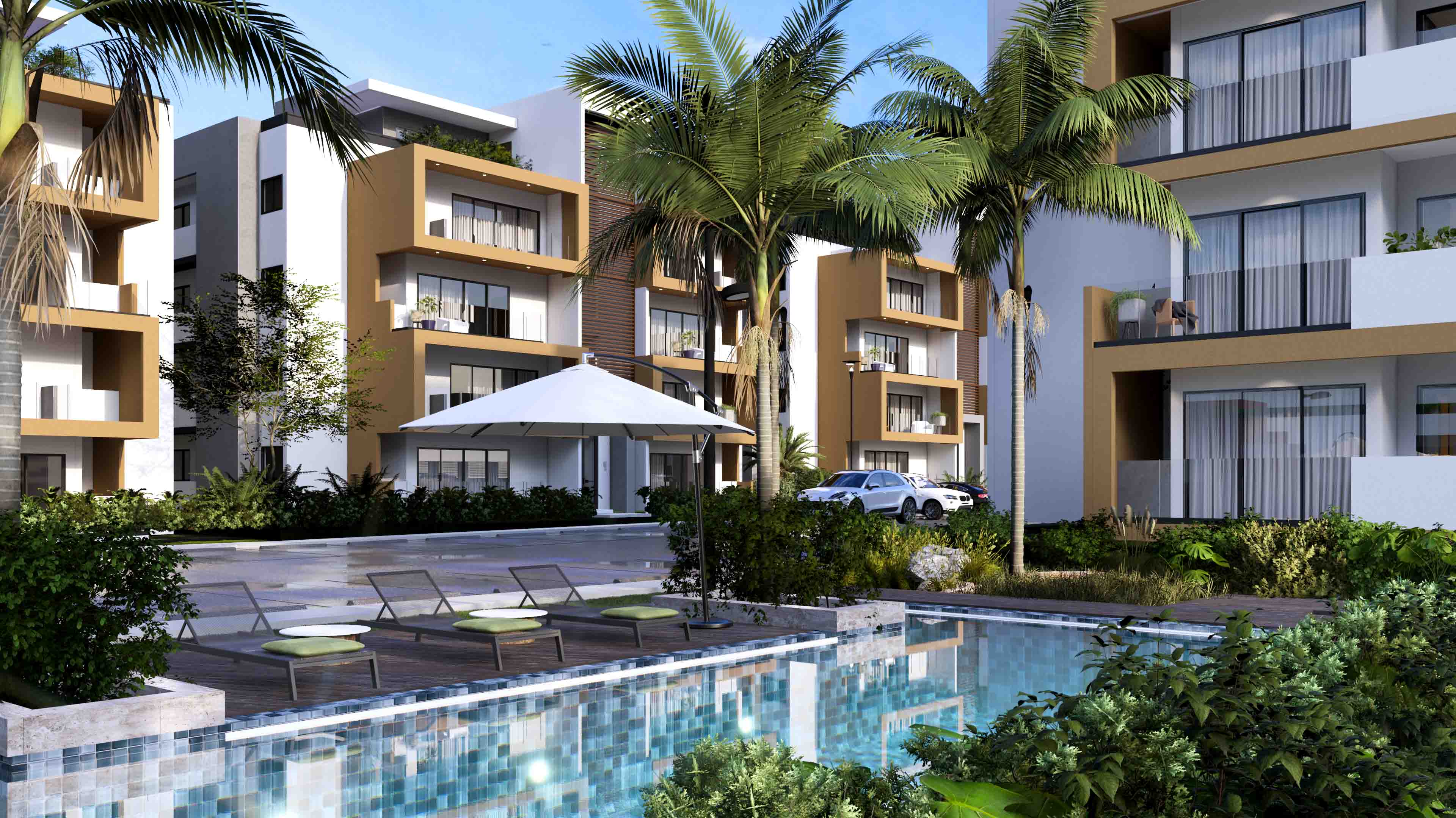 Render proyecto Prado Suites Puerto Plata