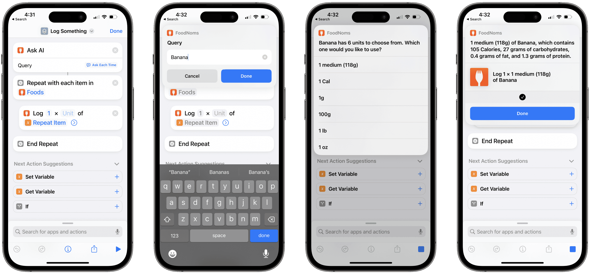 Ask AI Shortcuts Action