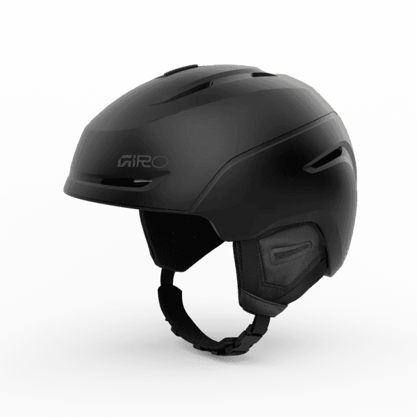 Black Giro helmet on a white background