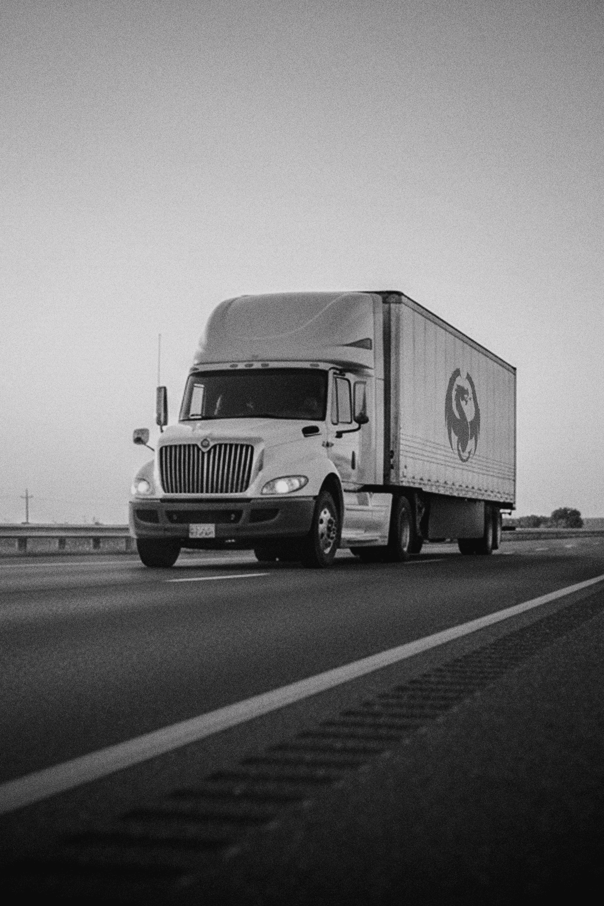 Camión de la flota de Transportes GOBO con más de 25 años de experiencia