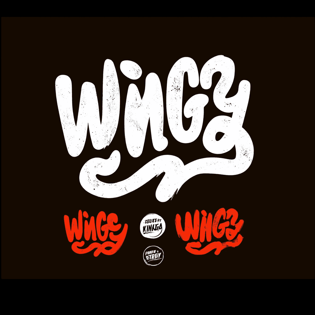 Logo-Design-Varianten und Typografie-Entwicklung für Markenidentität