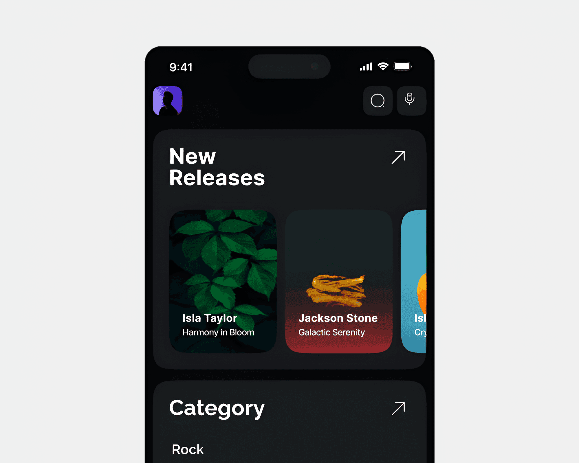 music app design