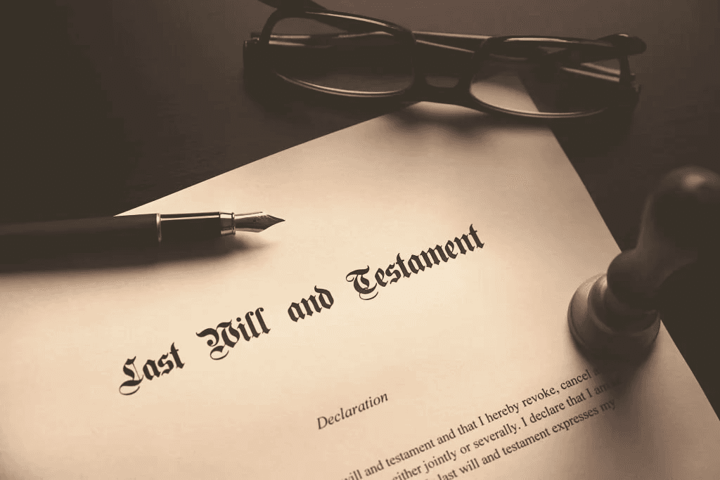 Photo of a will
