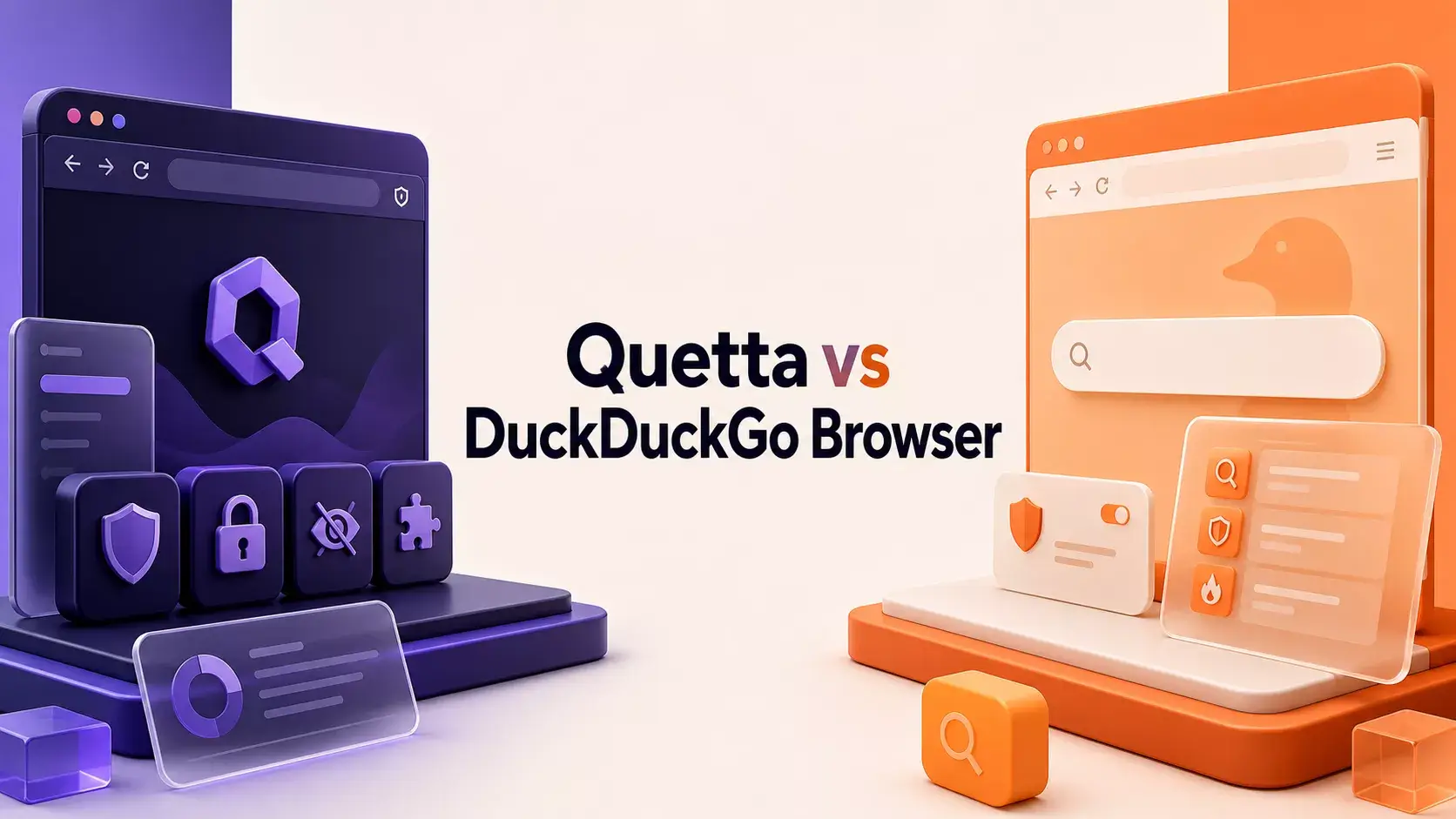 Quetta vs DuckDuckGo Browser
