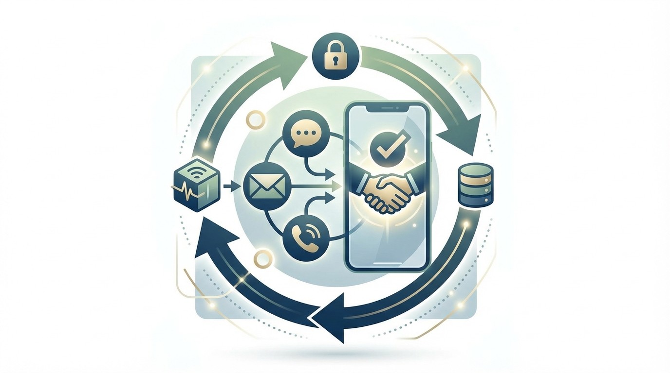 Build a resolution-first collections flow with instant apps concept illustration - RadMedia