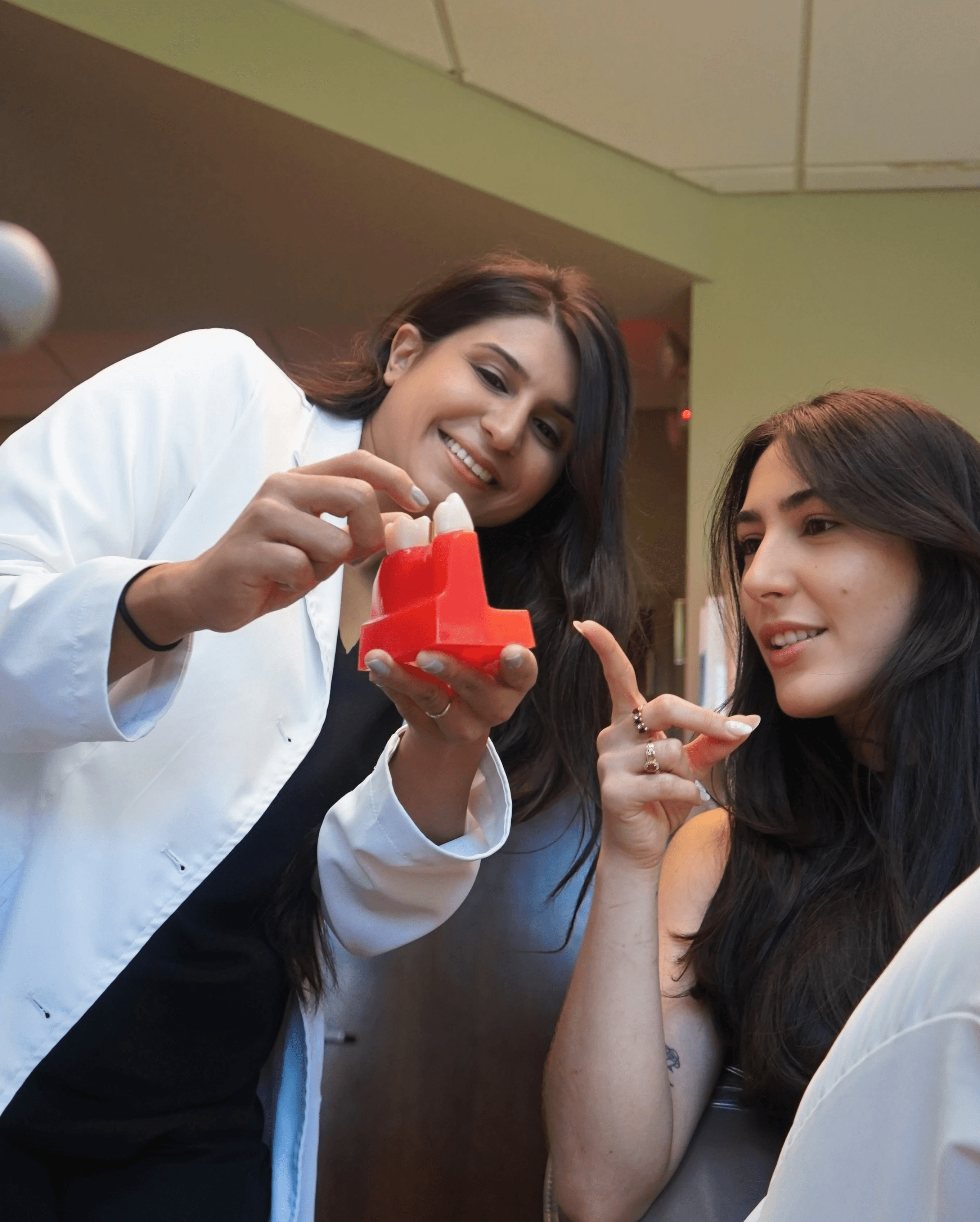 Dr. Natasha Kanchwala explaining treatment