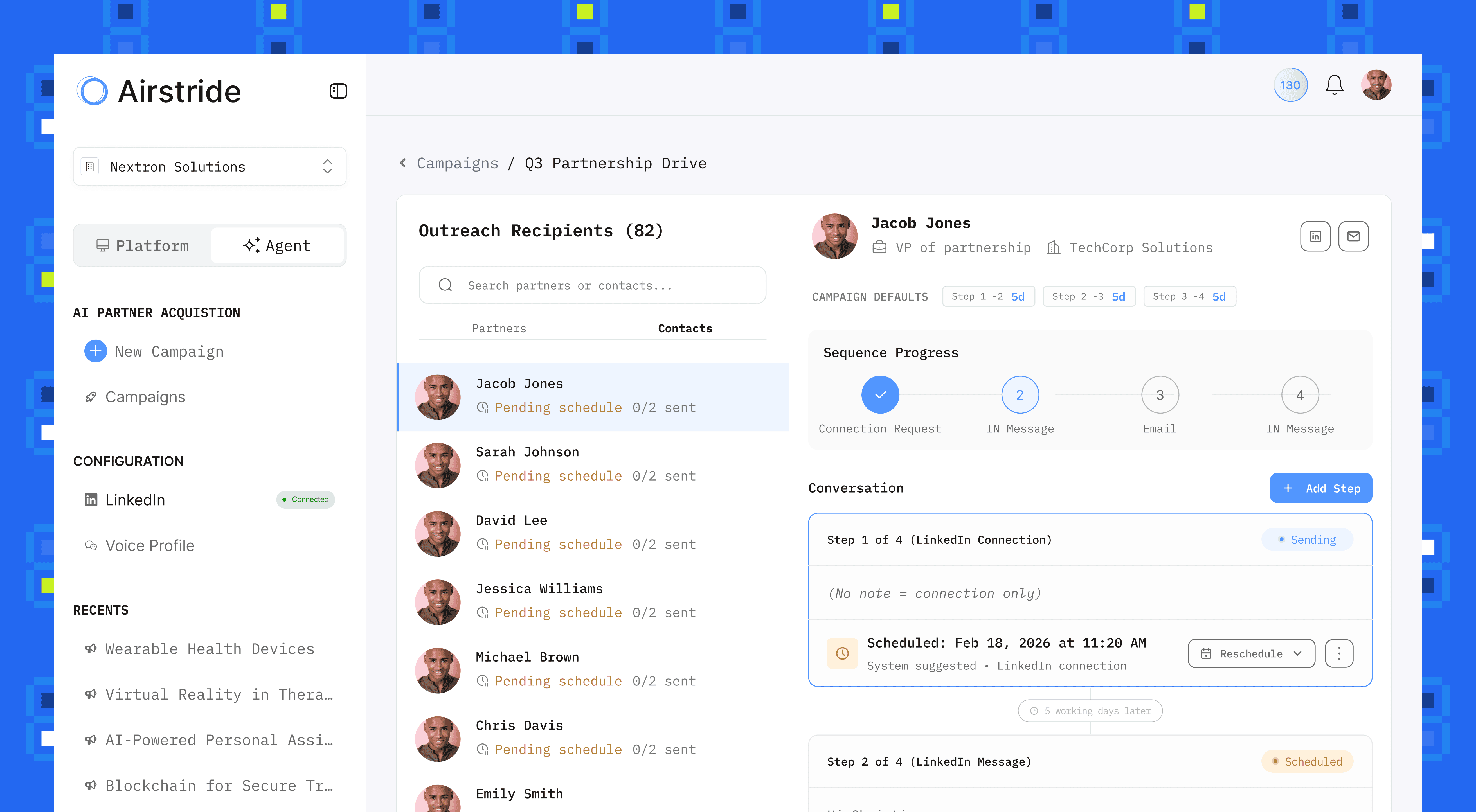 Airstride Campaign Sequence