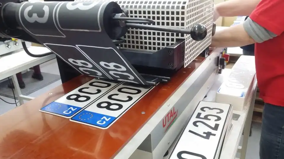 Image of number plate