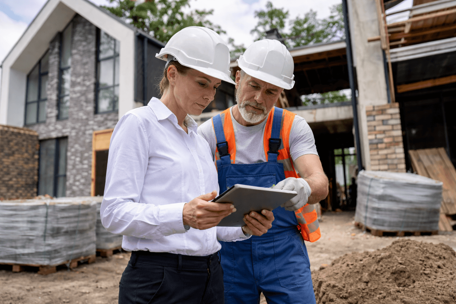 Image of a woman signing a contract
