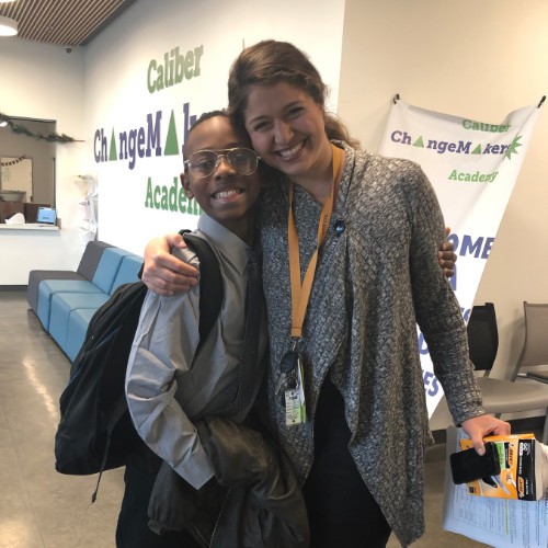 HOKALI instructor supporting student learning with personalized guidance in an enrichment setting