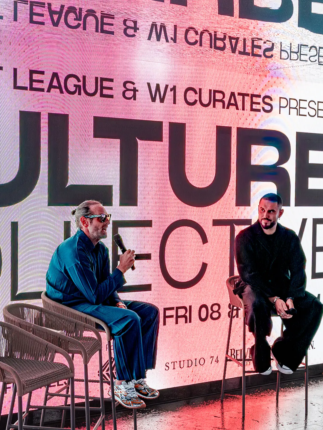 Mark Dale & Sam Sparrows during CULTURE COLLECTIVE Ibiza Art Weekend in May 2026