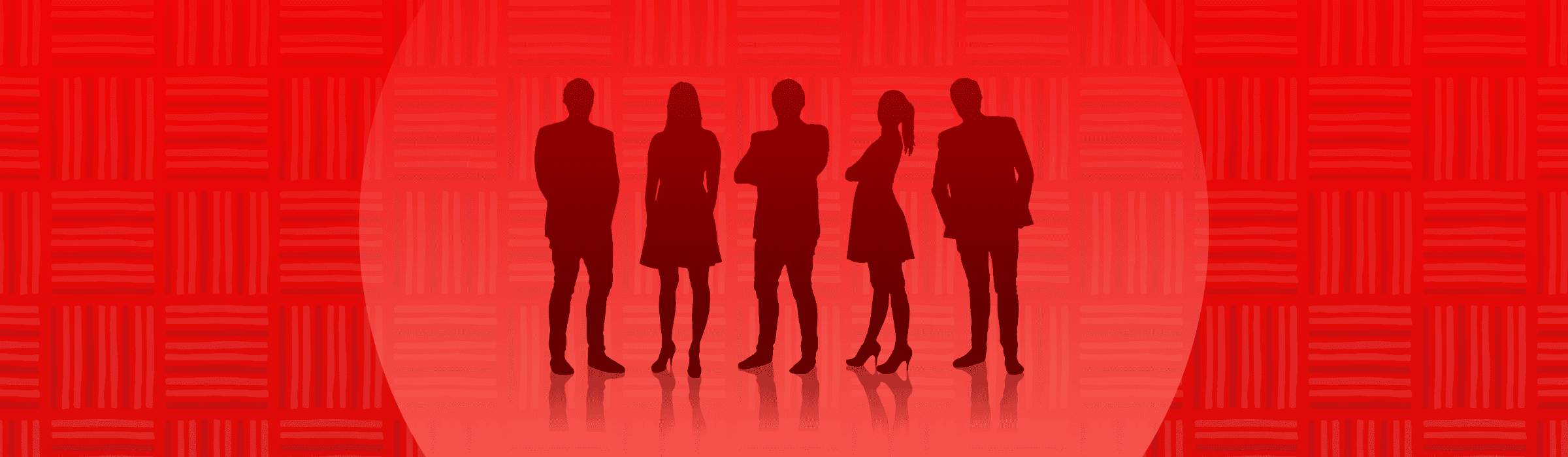 Abstract black and white wavy lines pattern