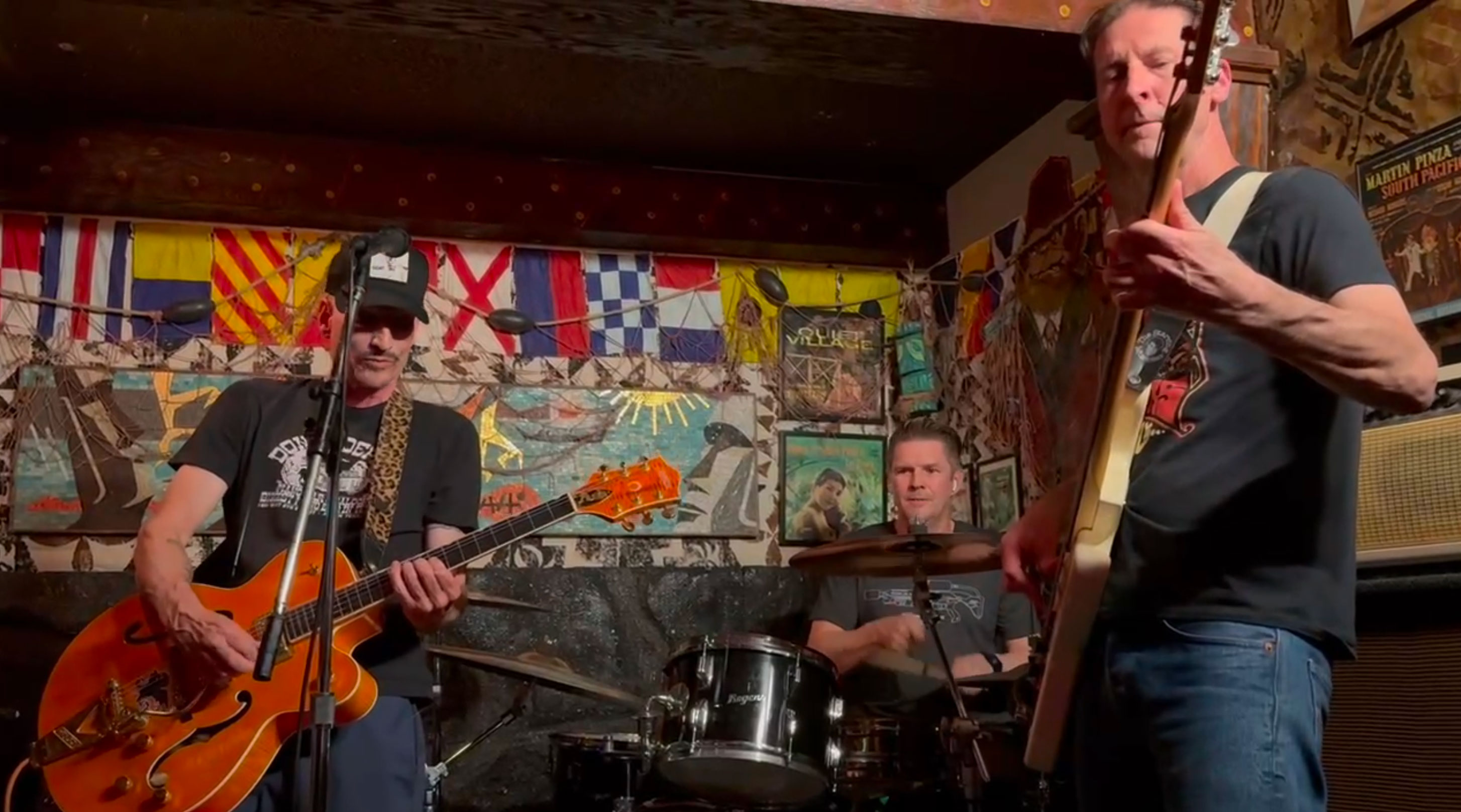 The Dead Kampers crushing it at Pele Utu in Reno - best tiki bar ever!