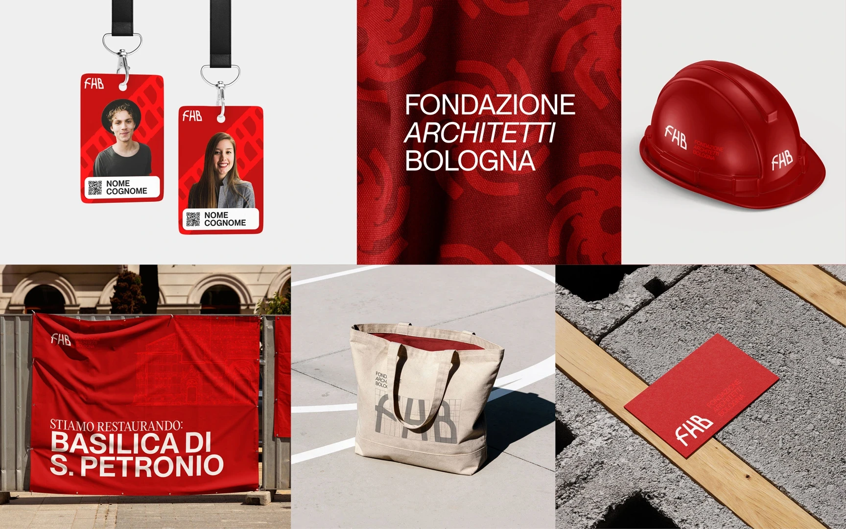 Collage brand element