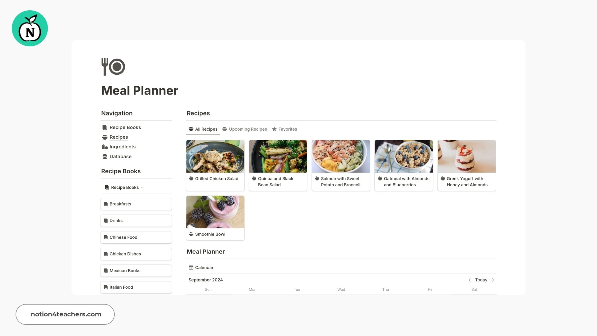 Meal Planner Template by Zekna