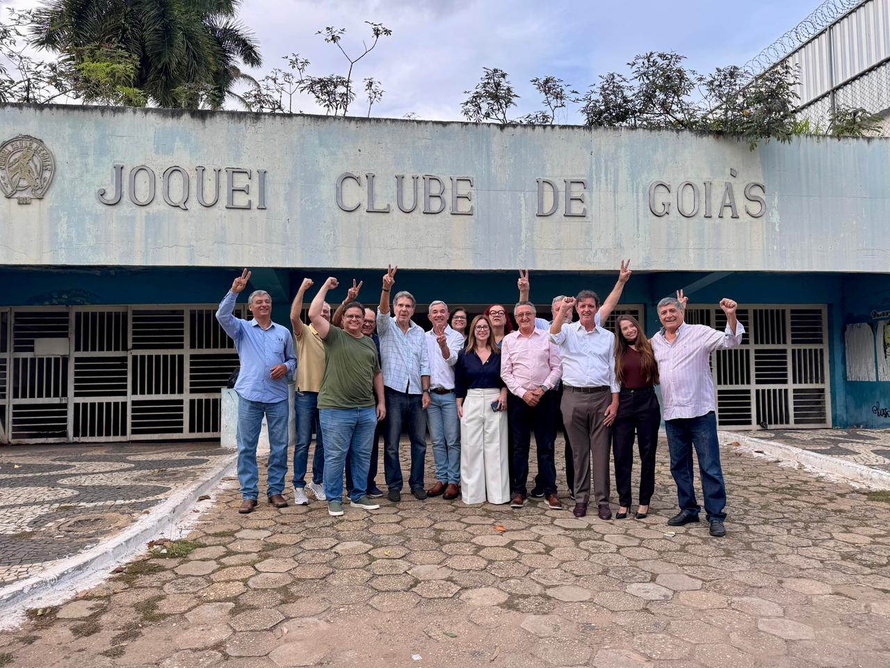 Chapa que foi eleita para conduzir o Jóquei Clube de Goiânia (Foto: Divulgação)