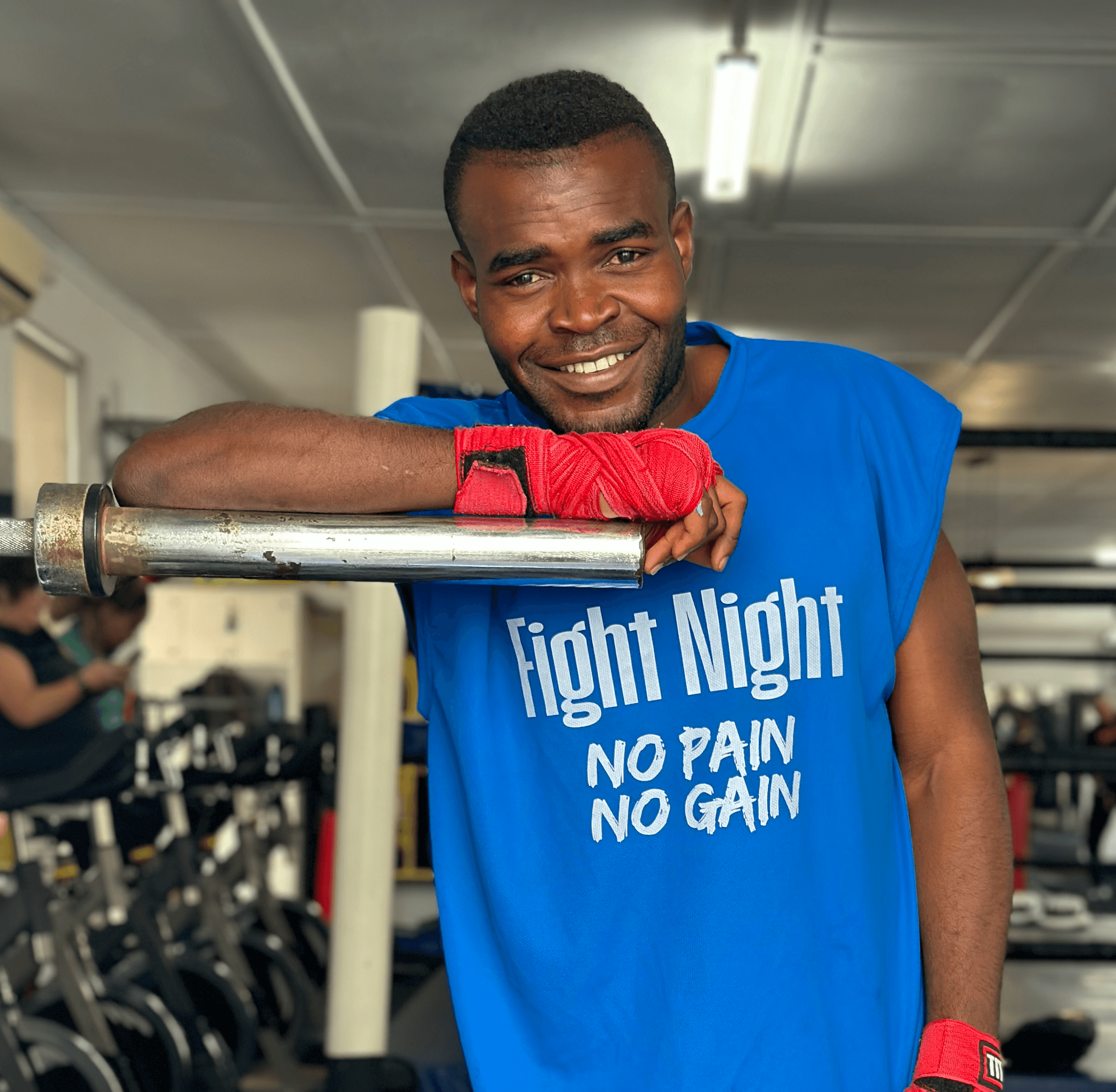 Concetrated triathlete grayscale