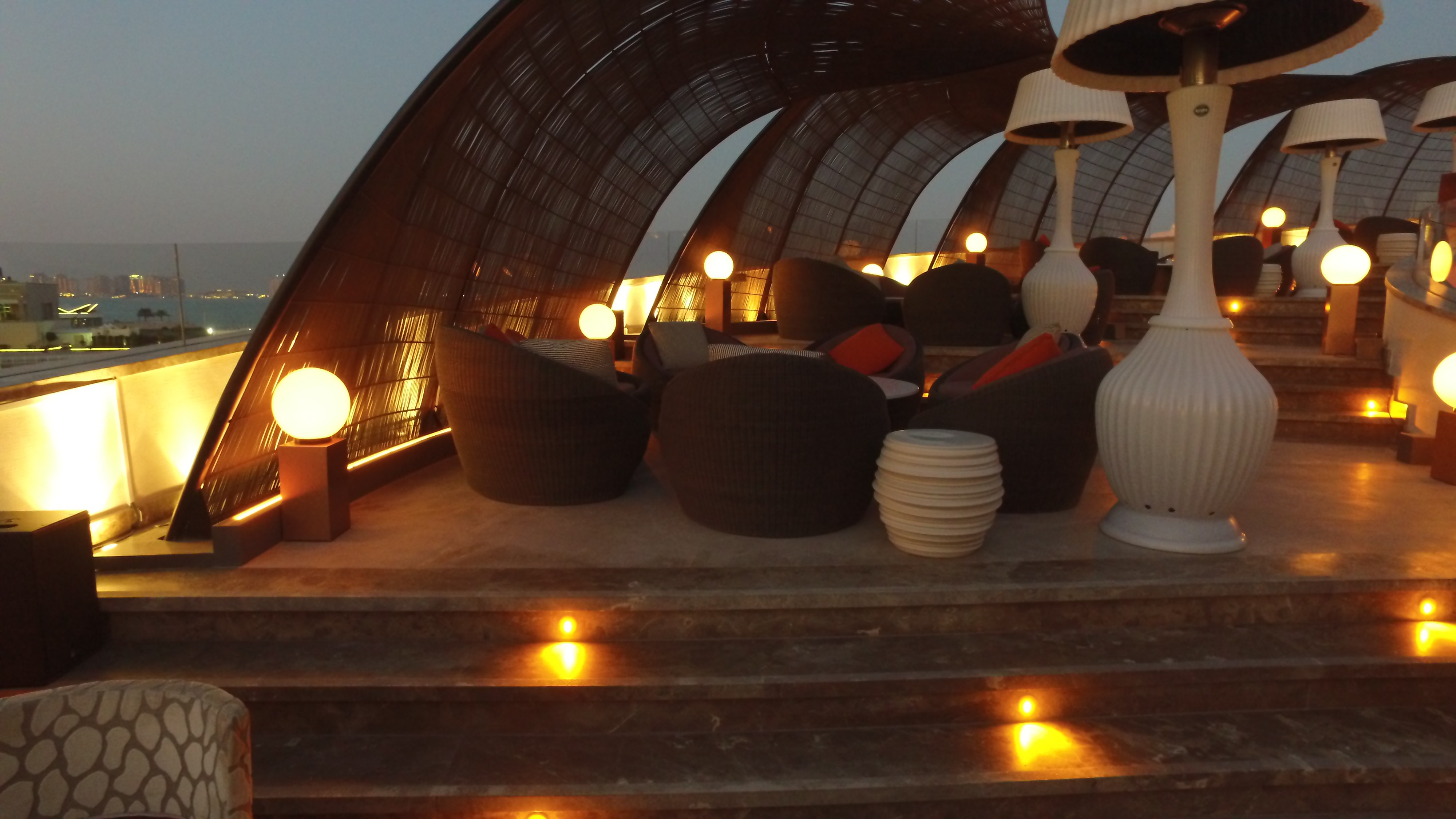 Lighting fixture nobu four season doha