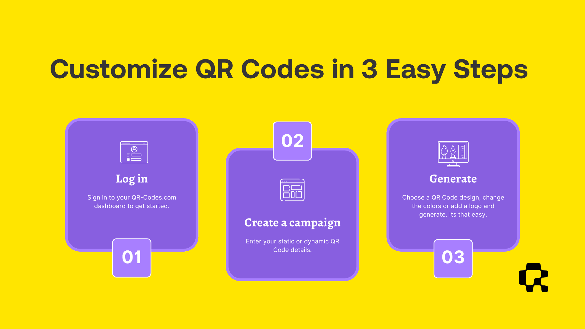 How to create a custom QR Code with QR-codes.com