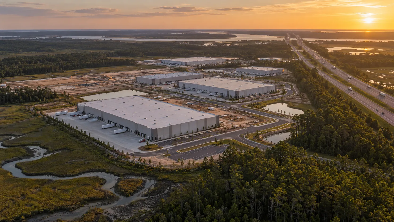 Editorial image accompanying a Lowcountry commercial real estate guide