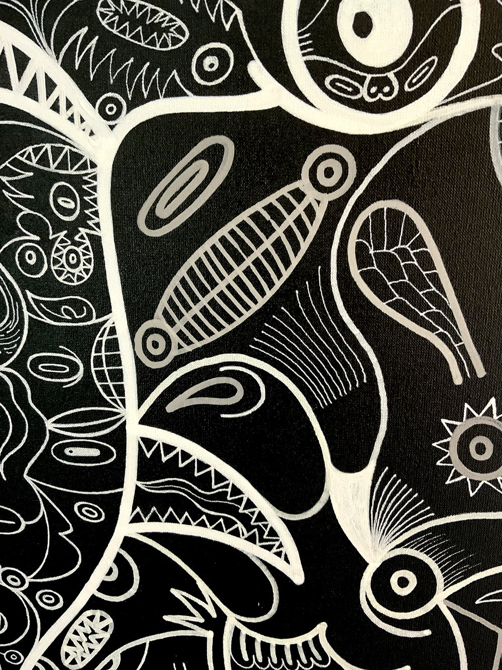 Hammerhead sharkadelic. Weird fish detail