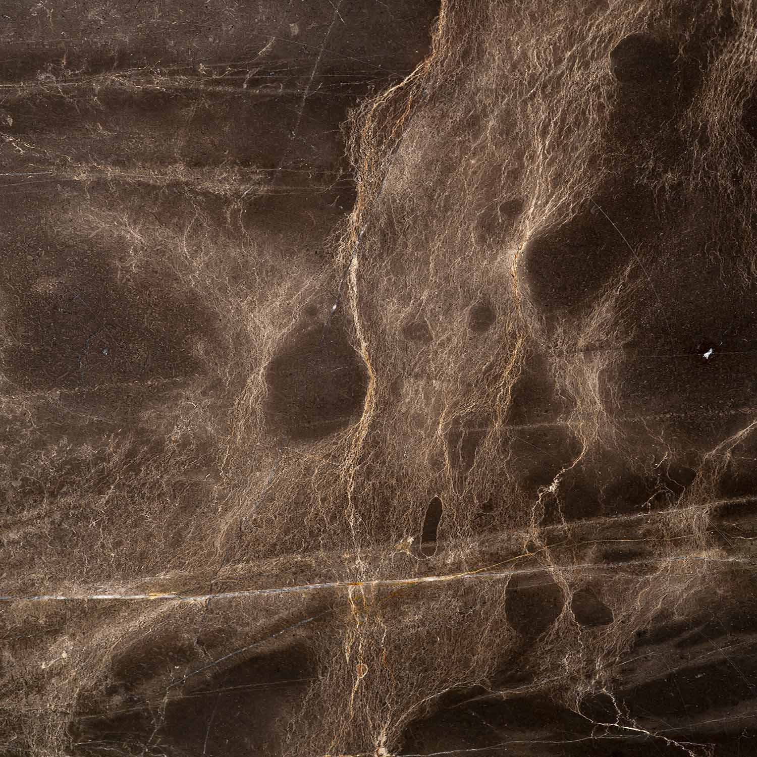 Edler Smoky Brown Marmor in dunklen Tönen