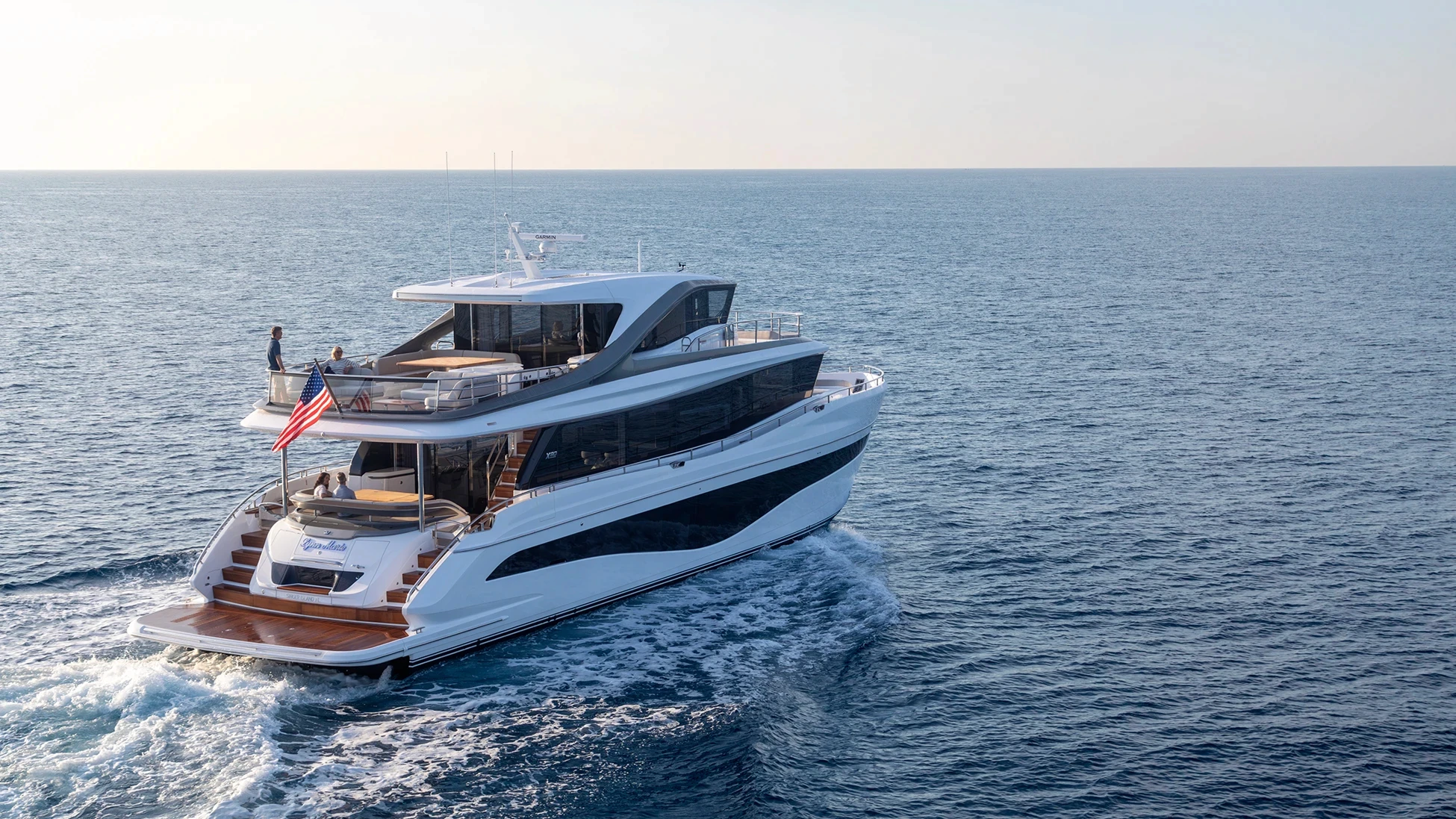Princess X80 Stern