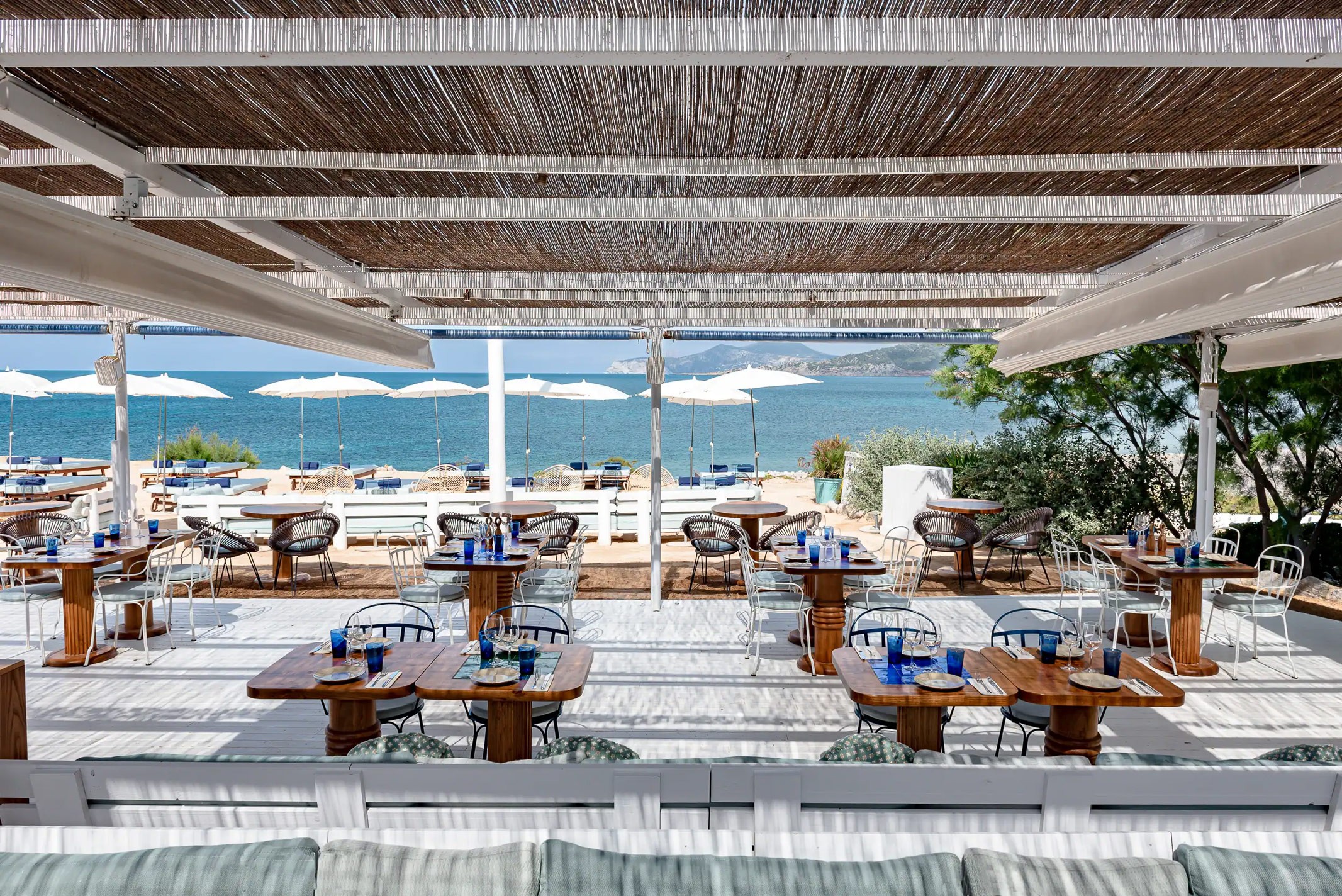 Beach club Experimental Beach Ibiza in Ibiza close to Luxury Villa Can Nemo