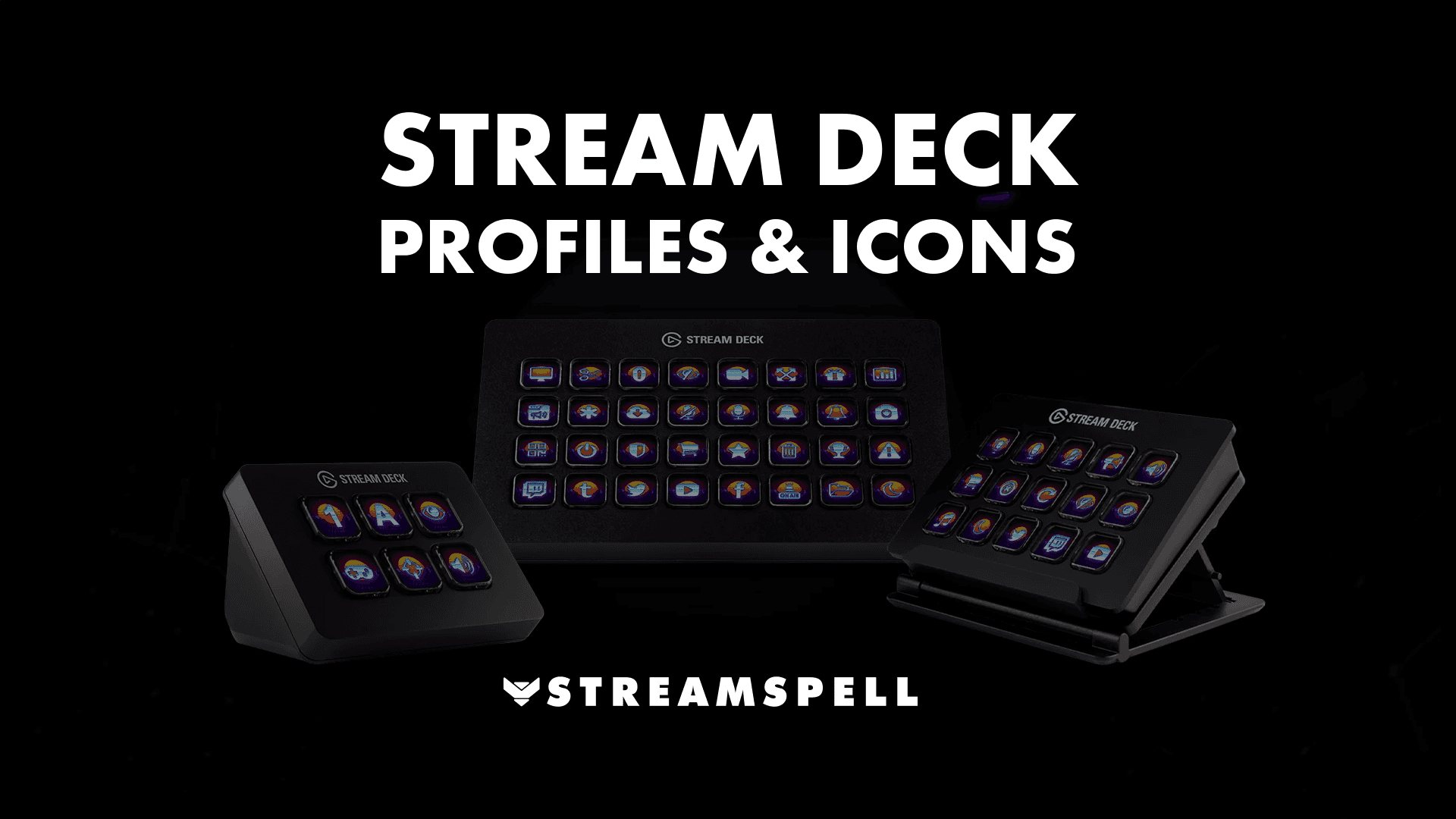 Best Stream Deck Icons & Profiles for Streamers (2026)