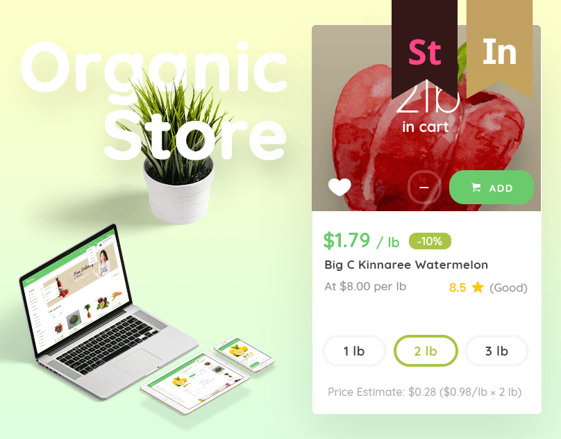 Organic Store Cover