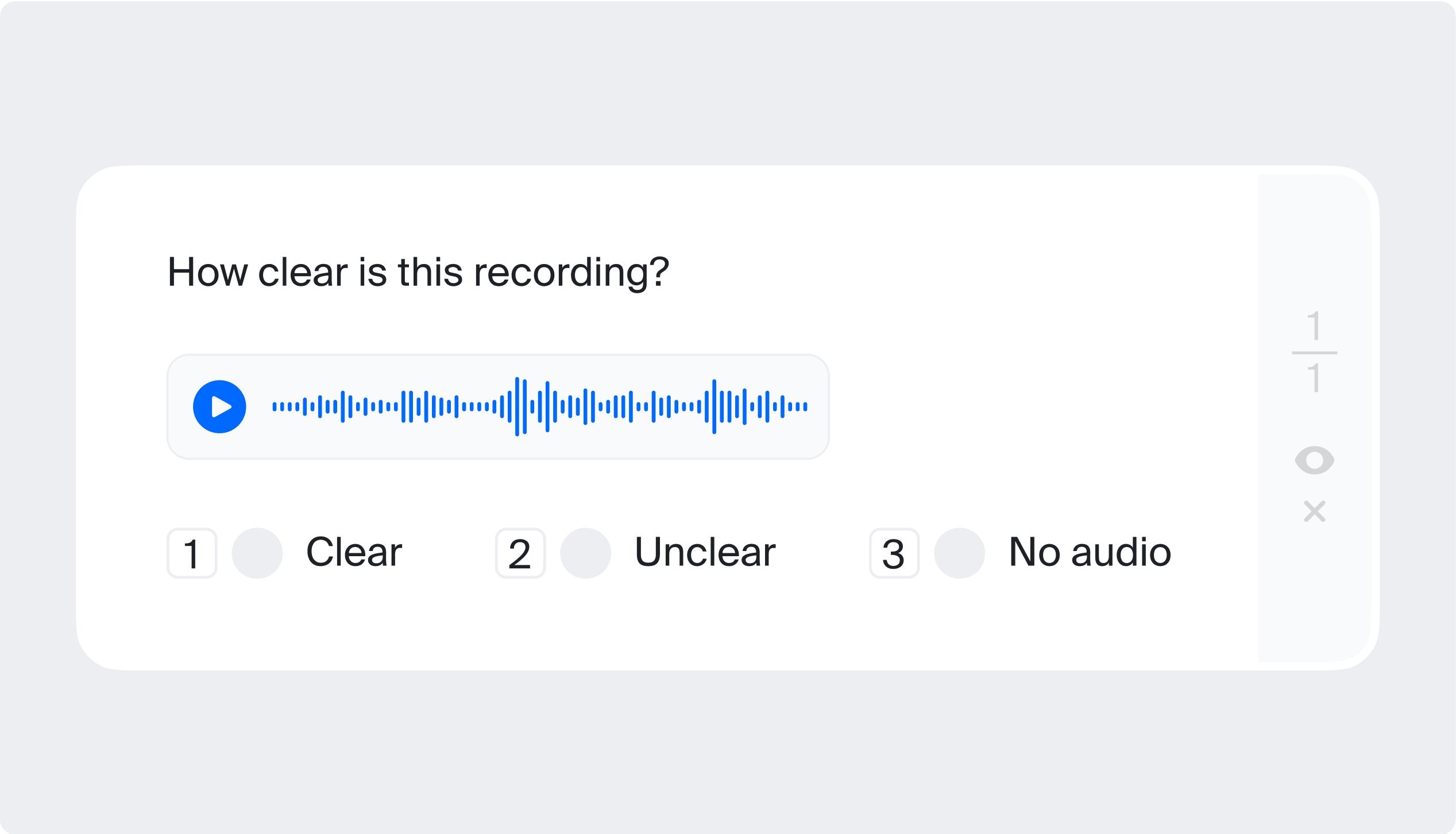 Audio classification