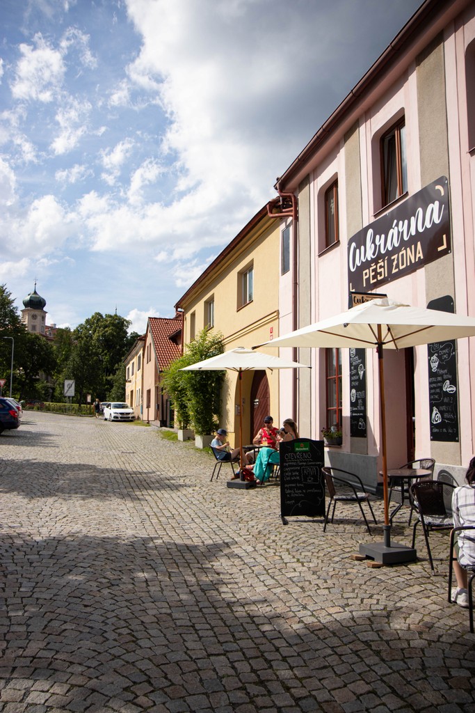 Cukrárna prostředí