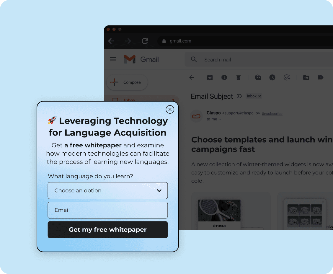 Claspo - Highlight a Few Offers with Slider