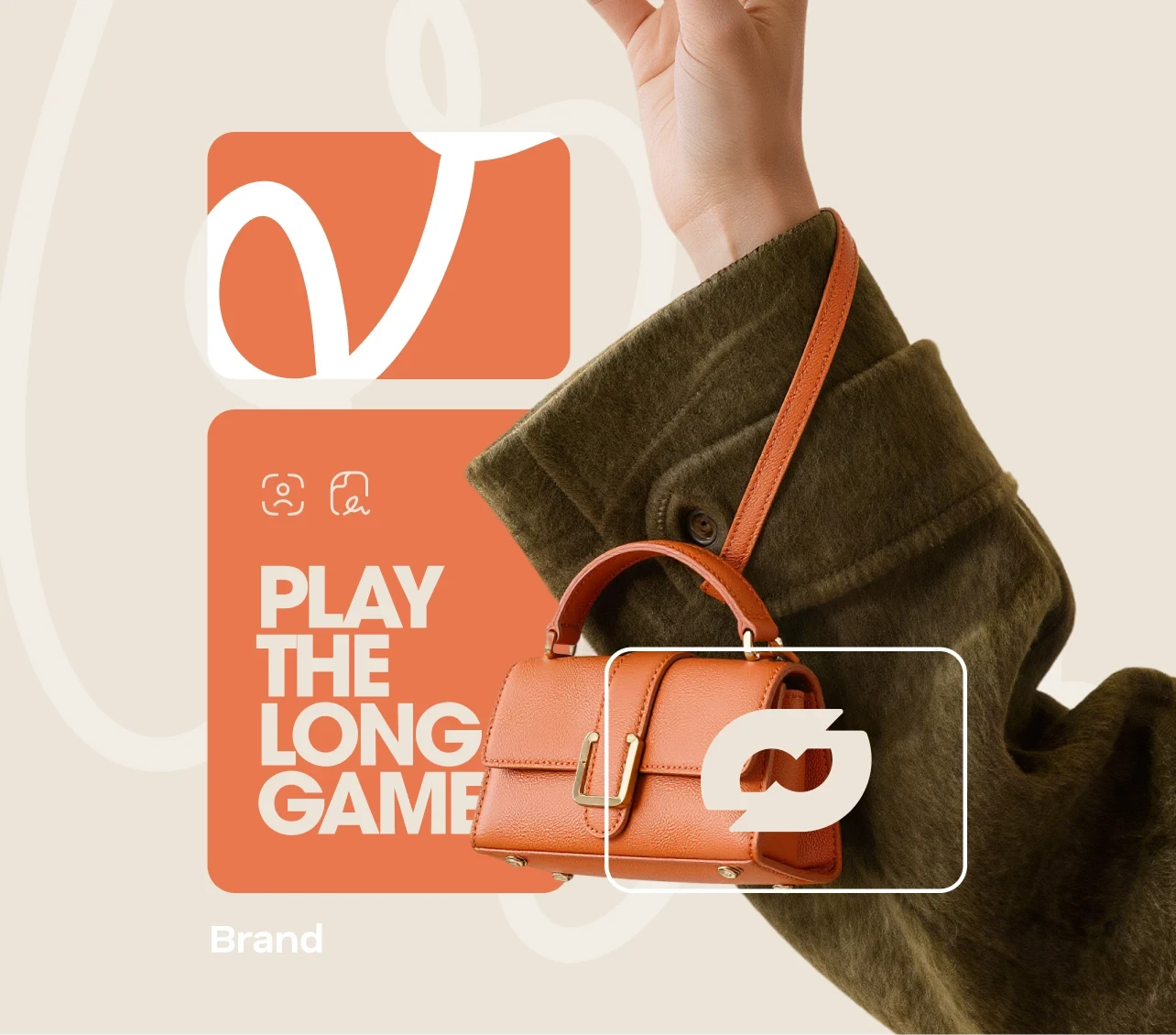 Minimal image, calm palette