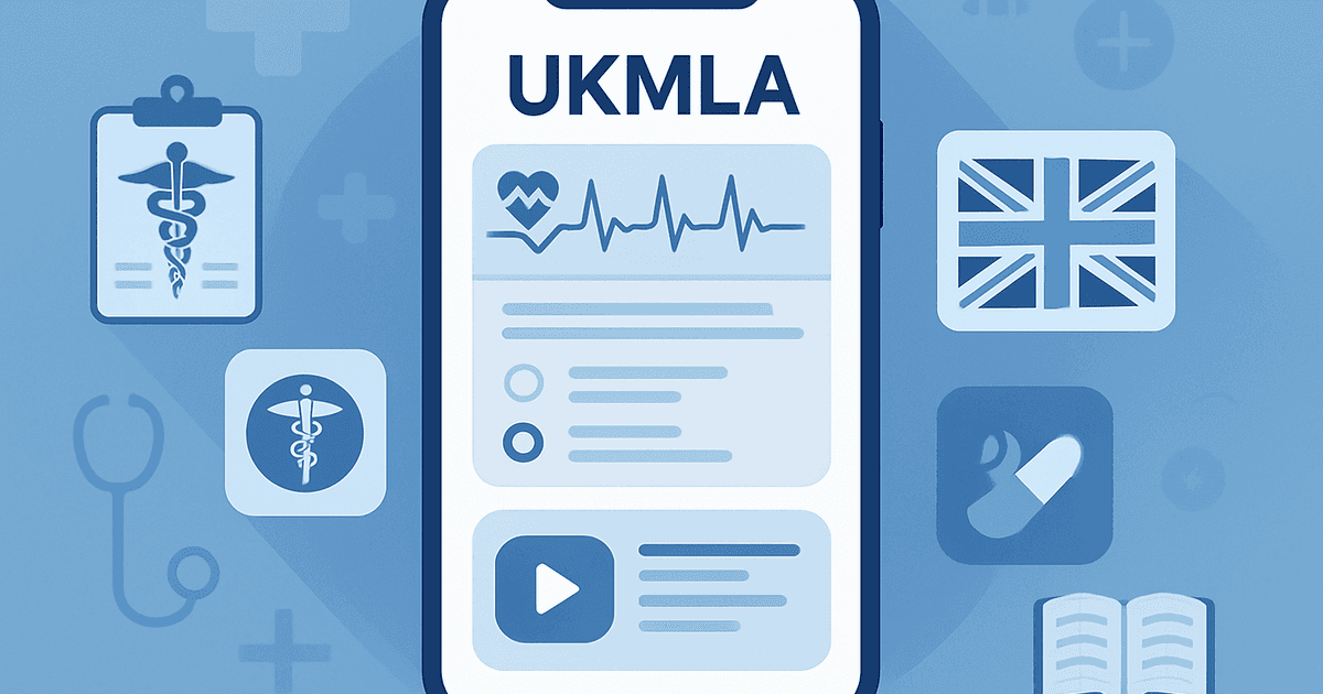 Cover: Top 7 UKMLA Preparation Apps for Medical Students in 2026