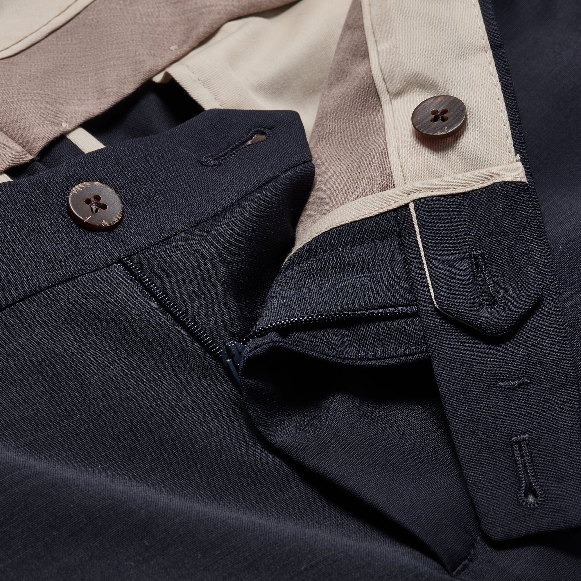 Zelander Super Fine Single Pleat Trousers - Adda River