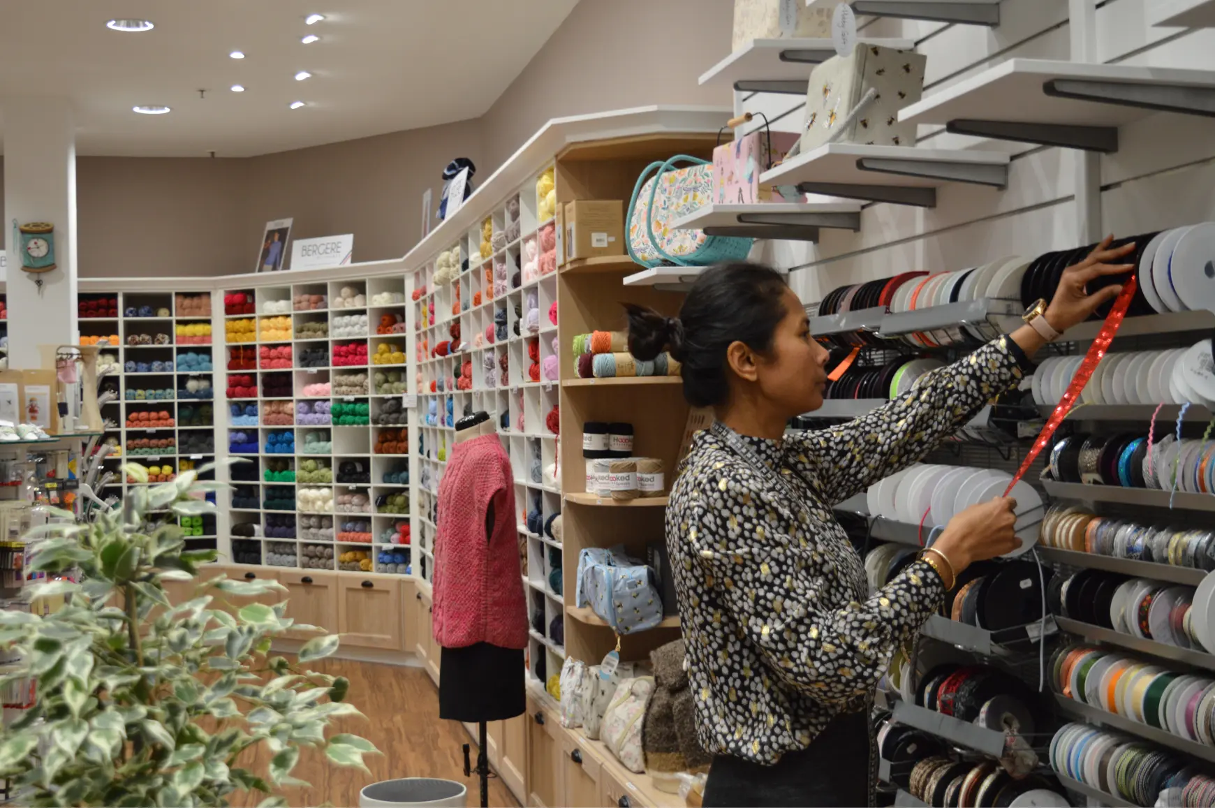 Rayon rubannerie boutique au petit fil