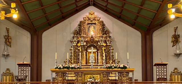 Bonaigua's chapel altar