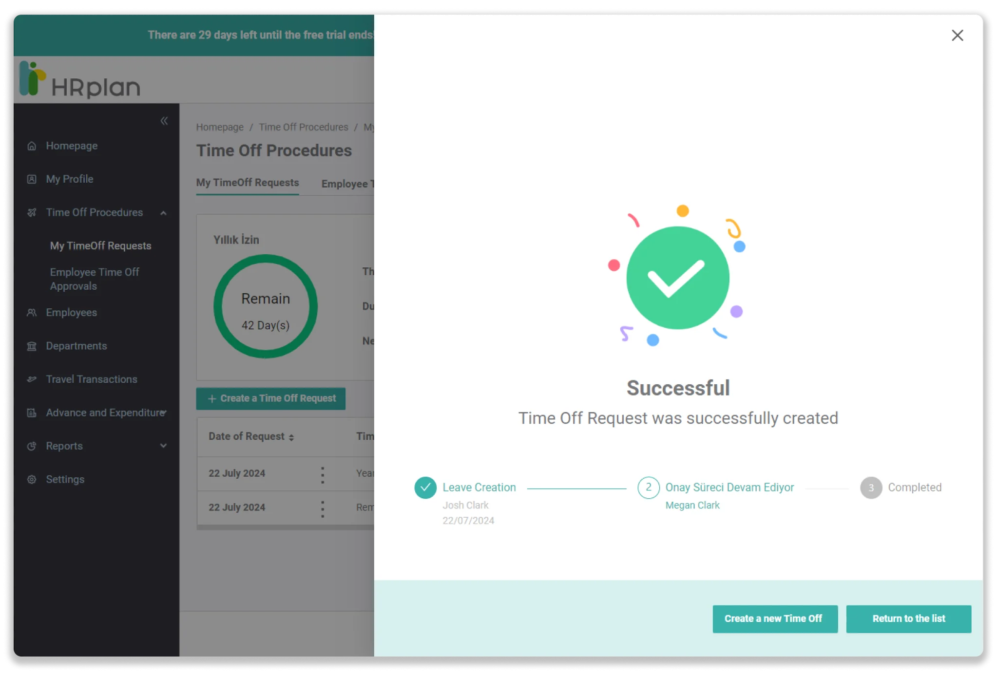 HRplan Leave Timeoff Management - Automated Time Off Tracking and Balances.