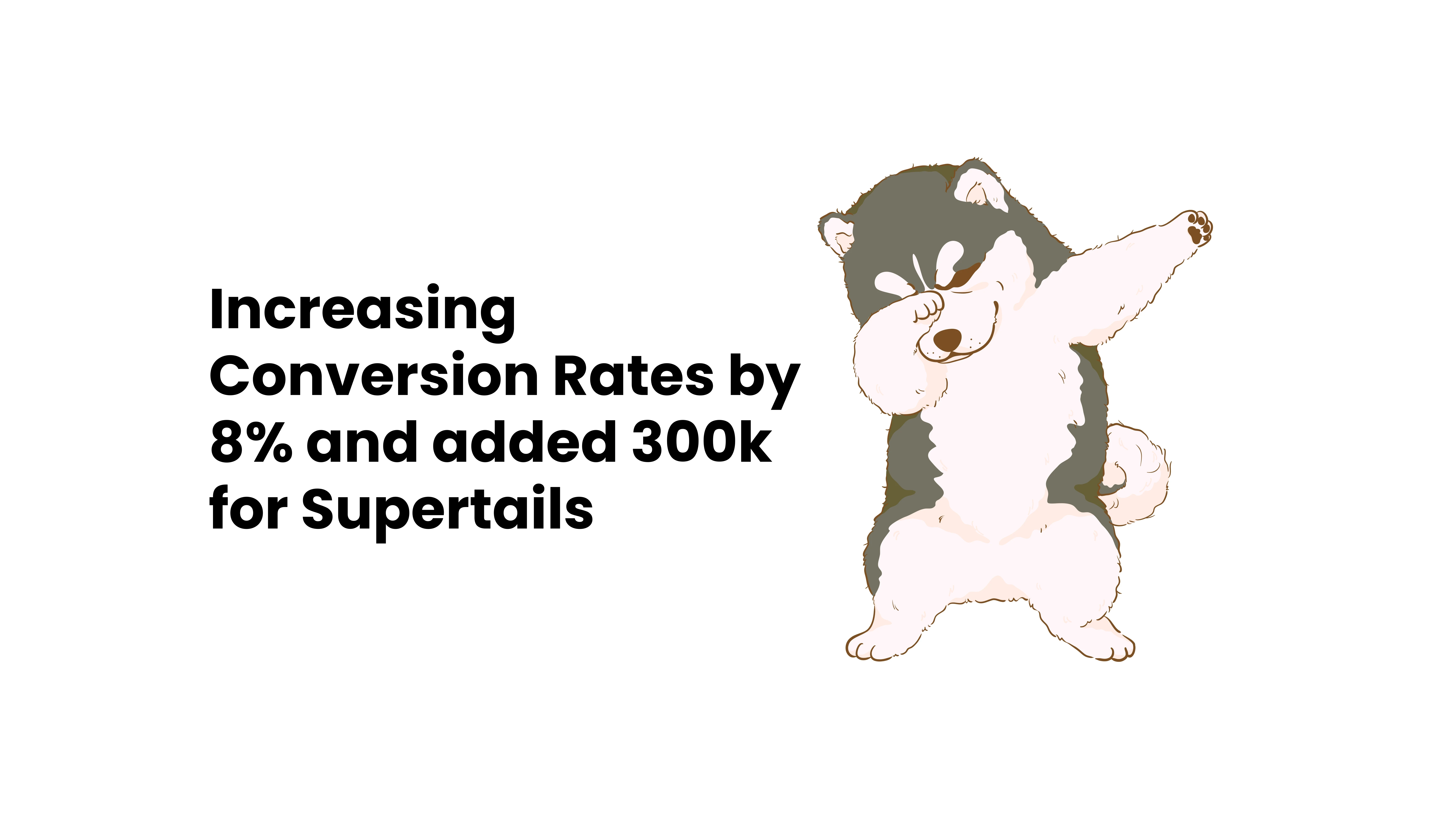 Increasing Conversion Rates by 8% for Supertails