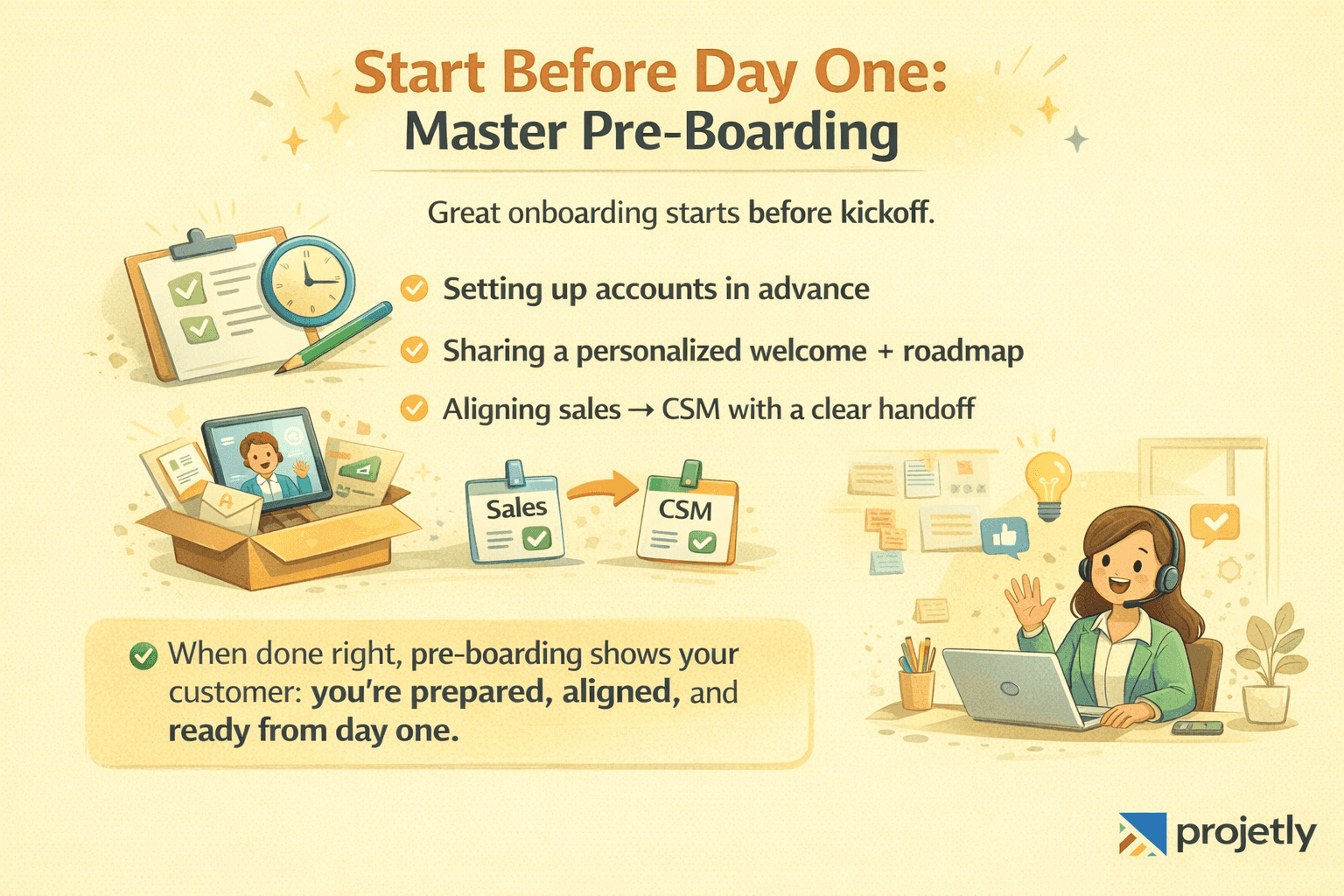 1. Start Before Day One: Master Pre-Boarding