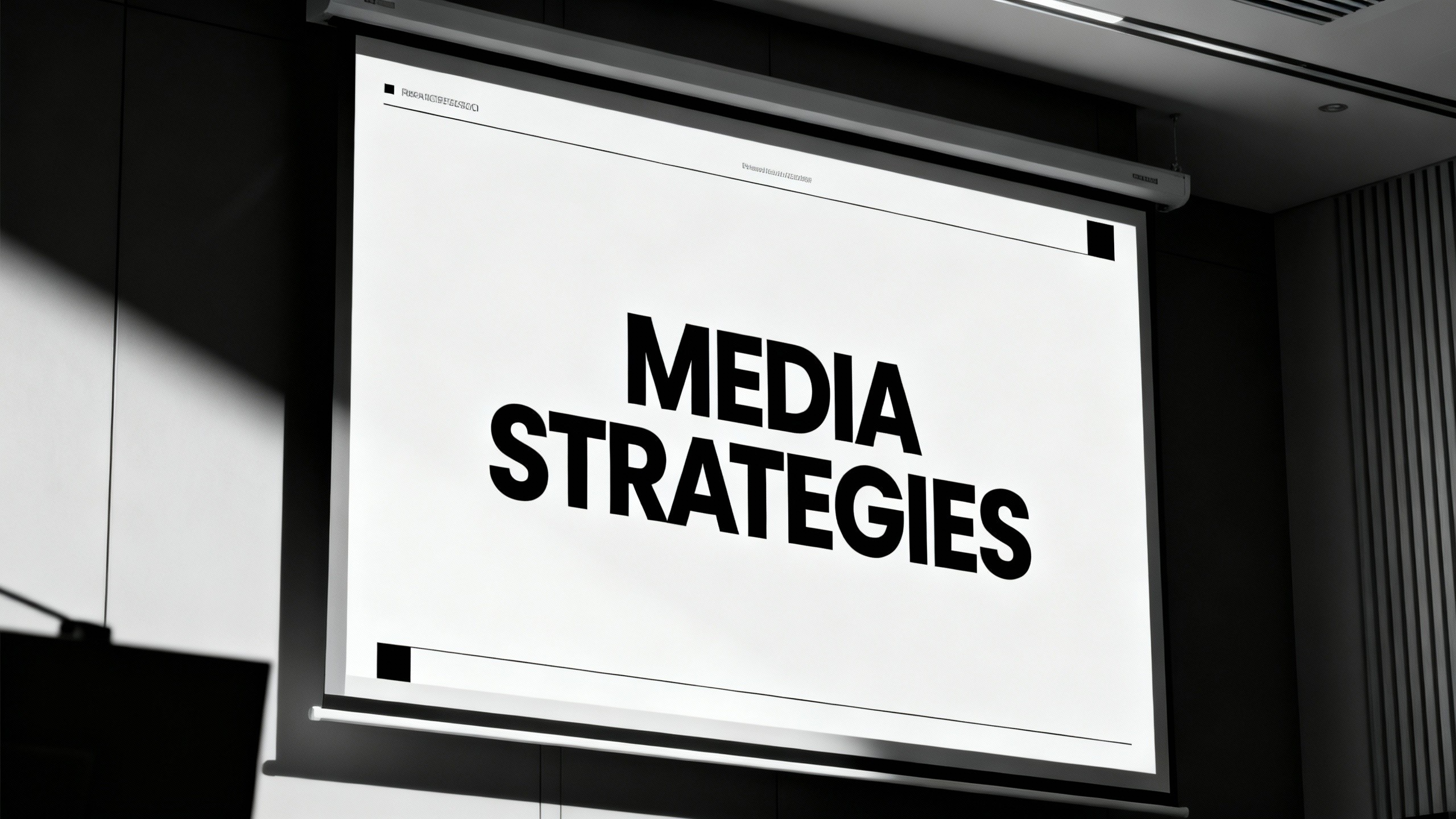 Media Strategies Overview