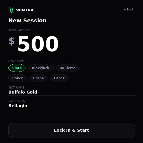Instant session start.